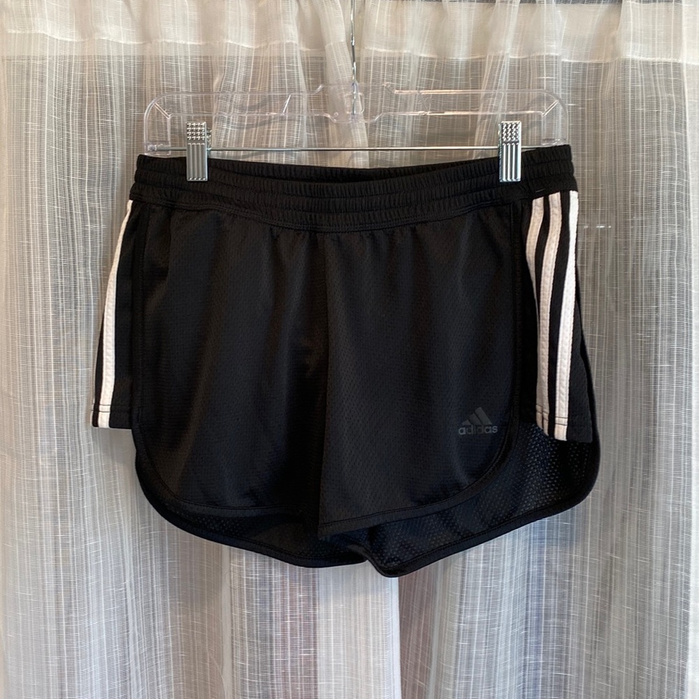 Adidas Climalite running shorts, size M, Like New